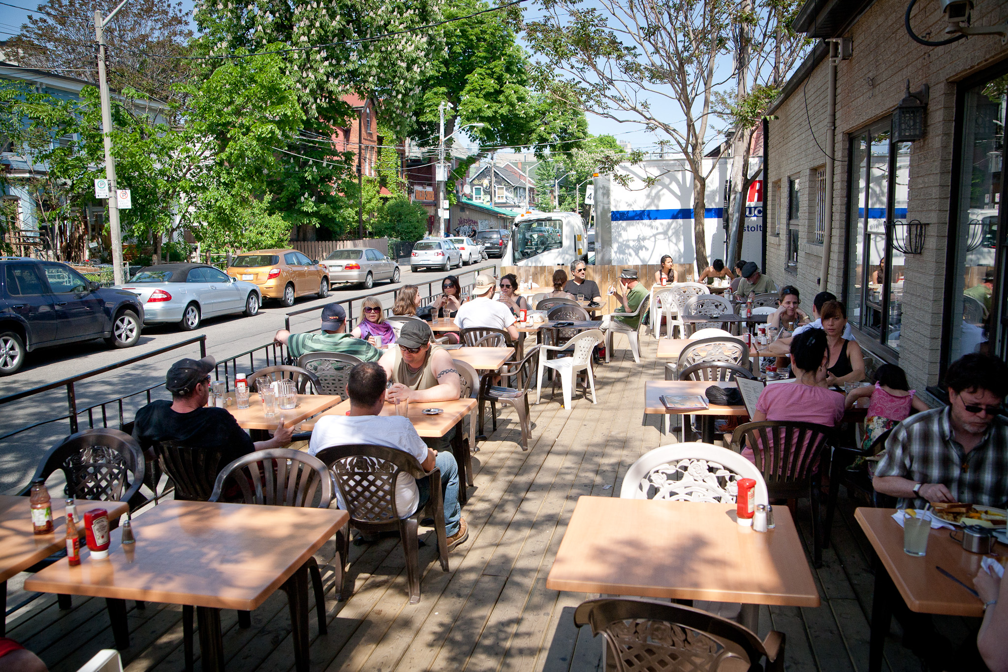 Toronto Patio Guide KOS Restaurant Kensington