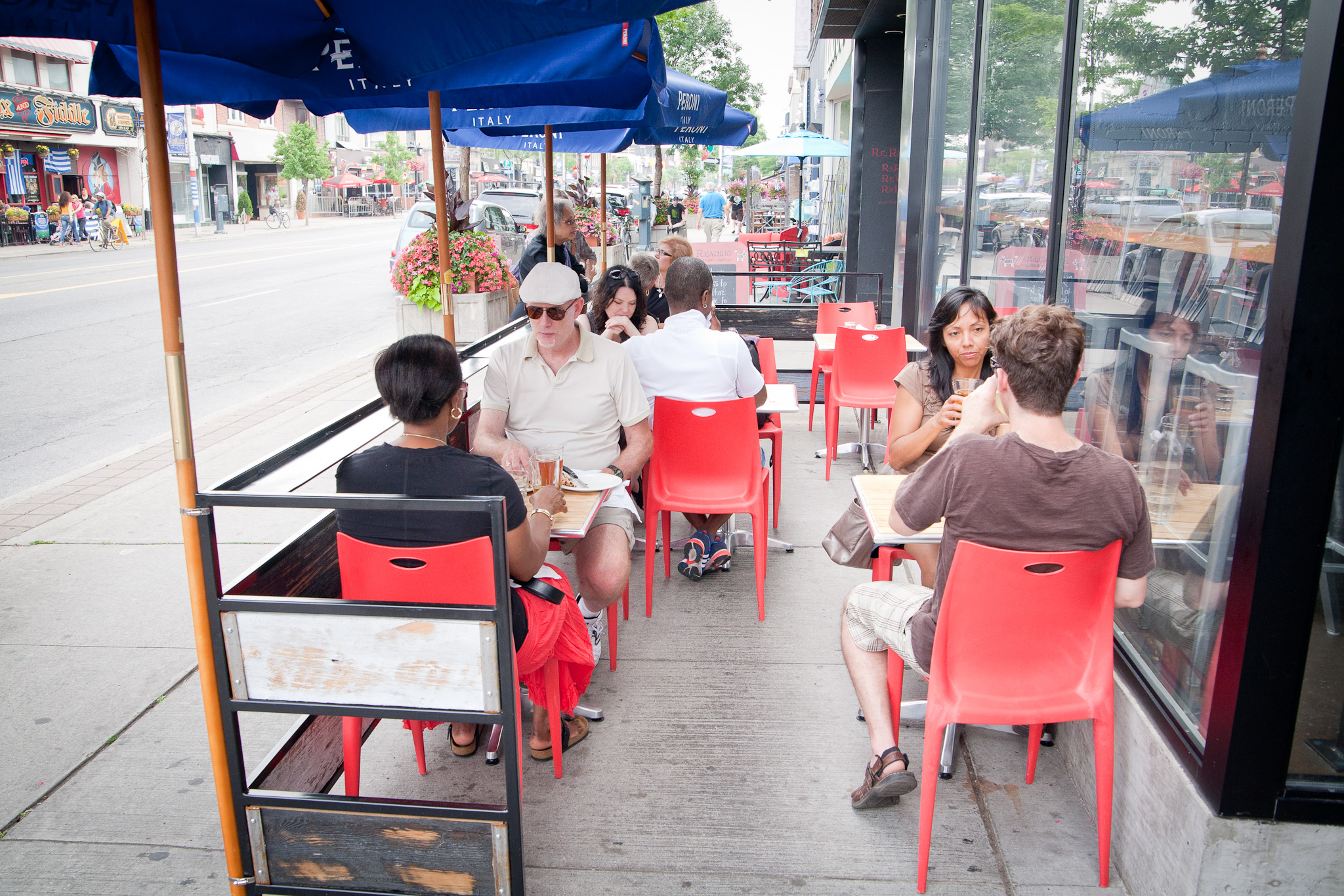Toronto Patio Guide Pizzeria Libretto Danforth
