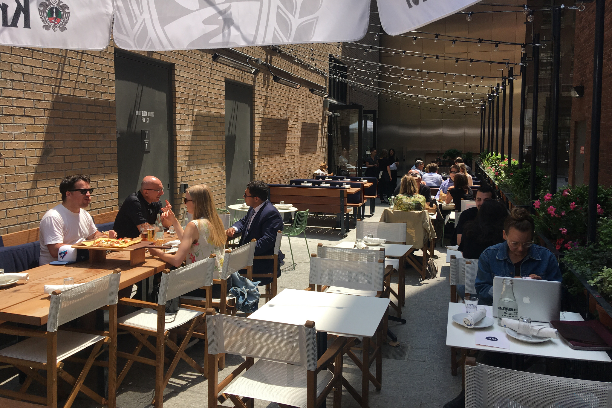Toronto Patio Guide Sud Forno on Yonge